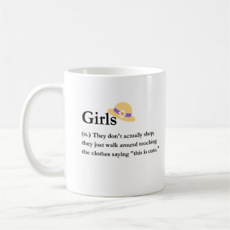 Funny Coffee Mug for Shopaholic Girls