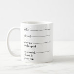 Funny Coffee Mug Gift - You May Speak Now, Poop<br><div class="desc">This awesome coffee mug is perfect for Birthdays,  Mother’s Day,  Father’s Day,  Christmas,  or any gift giving occasion! Great for men,  women,  teens,  adults,  children,  dad,  mom,  grandpa,  grandma and everyone else!</div>