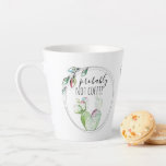 Funny Coffee Mugs Secret Santa Idea<br><div class="desc">Are you looking for funny Christmas gifts for wine lovers under $25 ideas? You will love my cute wine coffee mugs. They feature a my original watercolor cactus artwork encircled by a wreath of holiday lights. The words Probably Not Coffee ... Oh What Fun is typset in handwriting script typography....</div>