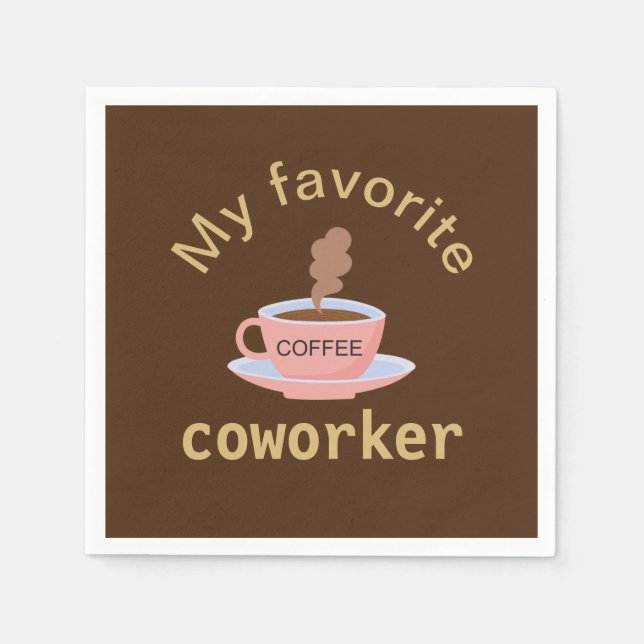 Funny Coffee Napkin (Front)