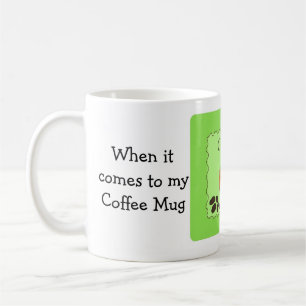 Funny Coffee Saying Size Does Matter Coffee Mug