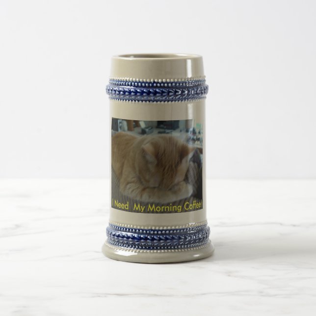 Funny Coffee Stein for the Office or Gift for Boss (Center)