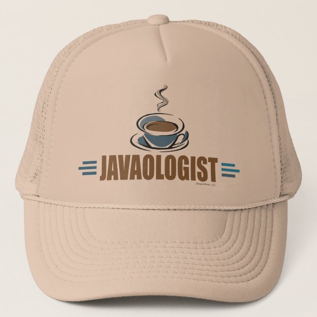 Funny Coffee Trucker Hat (Front)