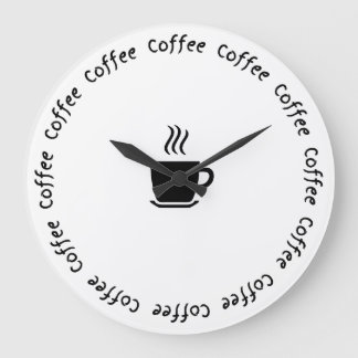 Funny Coffee Wall Clock – “Coffee O’Clock”
