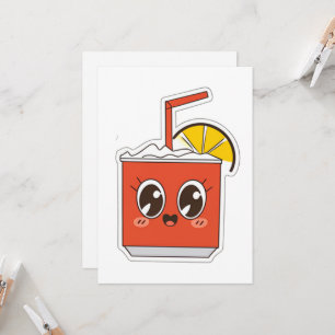 Funny Cola Mix Invitation