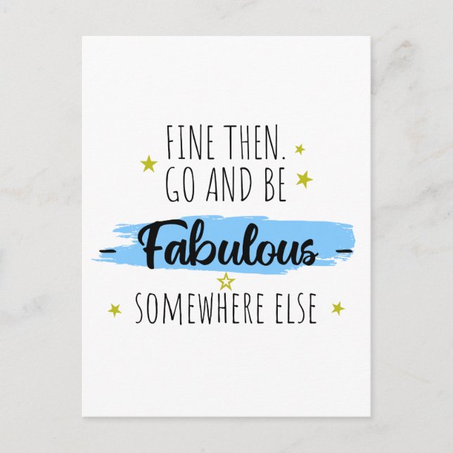 Funny Colleague Leaving, Going Away for Coworker Postcard (Front)