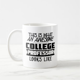 Funny College Professor Coffee Mug Instructor Gift