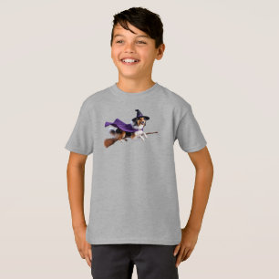 Funny Collie Witch Kids' T-Shirt