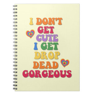 Funny Colorful LGBTQ Pride Mois Carnet