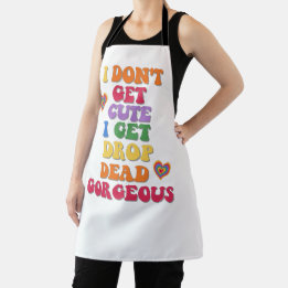 Funny Colorful LGBTQ Pride Month Apron