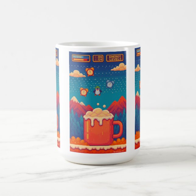 Funny Colour Morphing Coffee Mug 15 oz (Center)