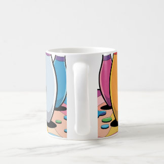 Funny Colourful Bowling, Hear The Ten Pin Laughing Coffee Mug