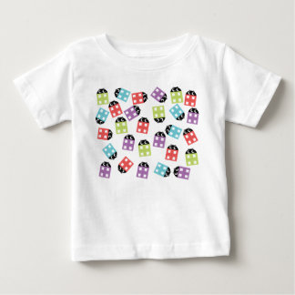 Funny colourful cute bricks baby T-Shirt