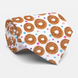 Funny Colourful Doughnut Neck Tie