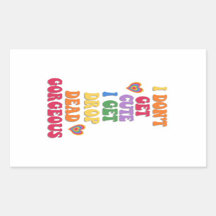 Funny Colourful LGBTQ Pride Month Sticker