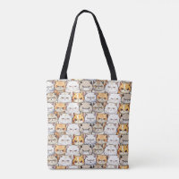 Funny Colourful Moody Cats Kitten pet Pattern