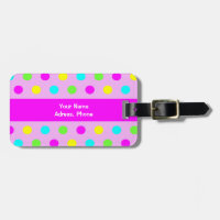 Funny Colourful Polka Dots Girly