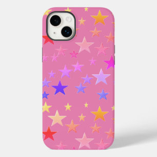 Funny, colourful stars Case-Mate iPhone 14 plus case