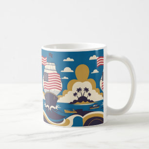Funny Columbus day gift Idea Coffee Mug