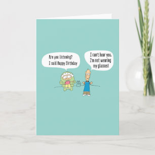 Funny Comic Birthday Card 013