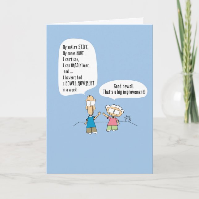 Funny Comic Greeting Card 034 (Front)