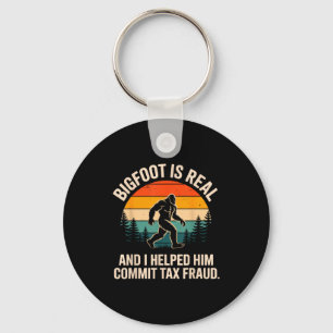 Funny Commit Tax Fraud Design For Men Women Tax Da Keychain