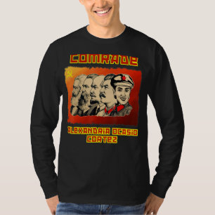 Funny Communist Anti AOC Alexandria Ocasio Cortez T-Shirt