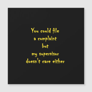 Funny Complaint Department Apathy 