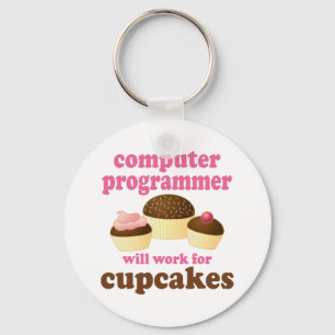 Funny Computer Programmer Keychain