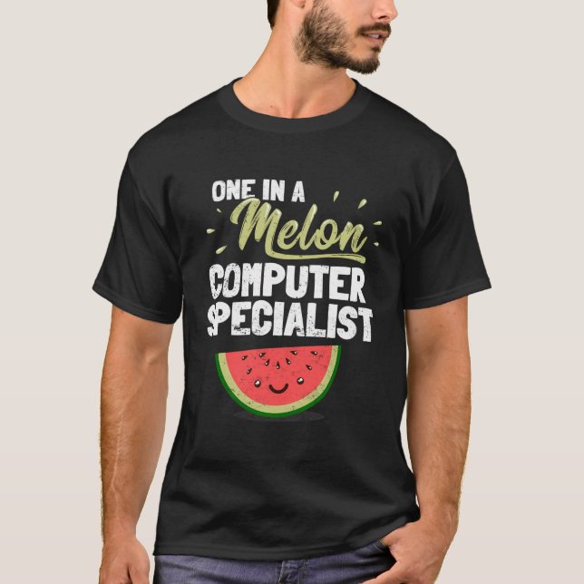 Funny Computer Specialist T-Shirt (Front)