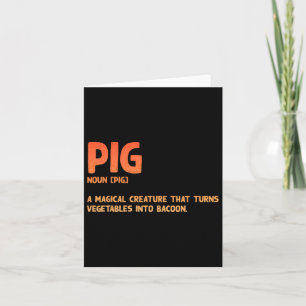 Funny Con Art For Men Women Rbecue Pork Bbq Con Lo Card