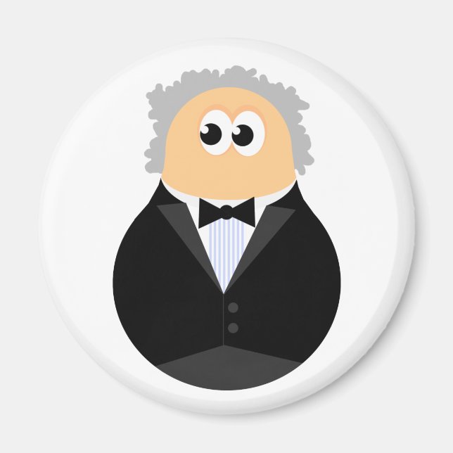 Funny Conductor Magnet (Front)