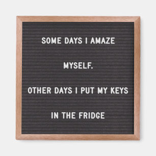 Funny Confidence Quote Magnet