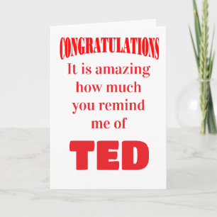 Funny congratulations for graduate card