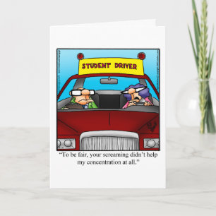 Funny Congratulations Humour Greeting Card 