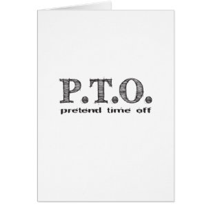 Funny Congratulations Promoted to Pretend Time Off