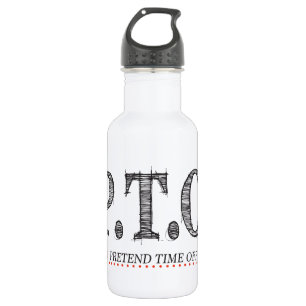 Funny Congratulations Promoted to Pretend Time Off 532 Ml Water Bottle