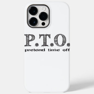 Funny Congratulations Promoted to Pretend Time Off Case-Mate iPhone 14 Pro Max Case