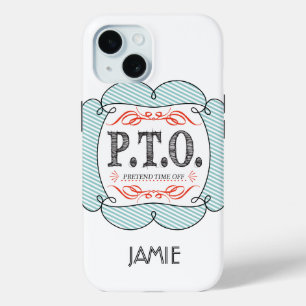 Funny Congratulations Promoted to Pretend Time Off iPhone 15 Case