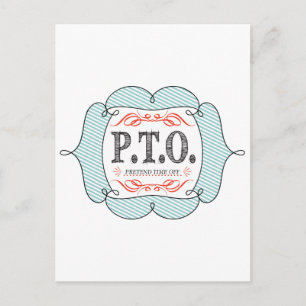 Funny Congratulations Promoted to Pretend Time Off Postcard