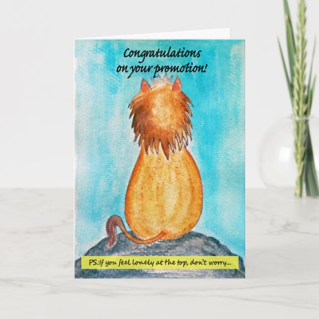Funny congratulatory card (Front)