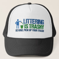 Funny Conservationist Littering Is Trashy Pun