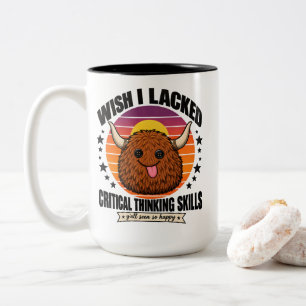 Funny Construction Supervisor T-Shirt Two-Tone Coffee Mug