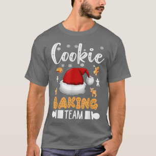Funny Cookie Baking Team Matching Family Christmas T-Shirt
