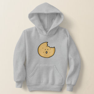 Funny Cookie Cartoon with Bite