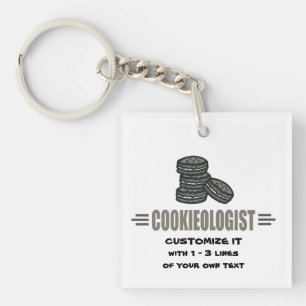 Funny Cookie Keychain