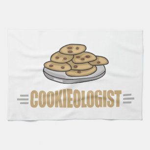 Funny Cookie Lover Kitchen Towel