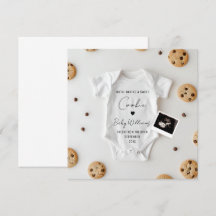 Funny Cookie Pregnancy Announcement