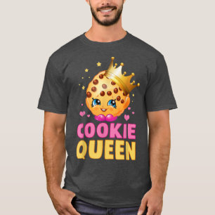 Funny Cookie Queen Gift For Men Cool Culinary Bake T-Shirt