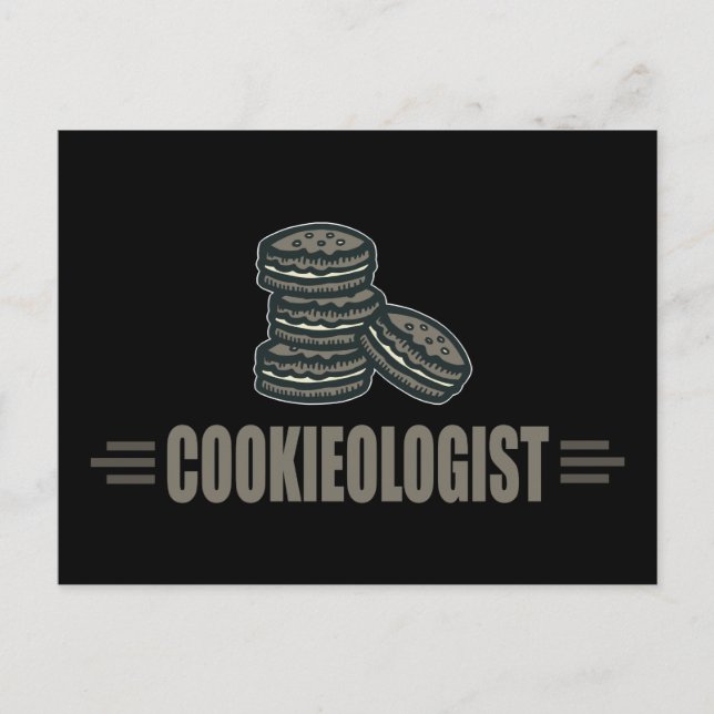 Funny Cookies Postcard (Front)